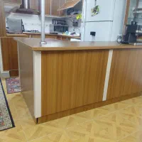 اوپن و ویترین کابینتMDF درجه ۱.کاملا سالم.
