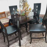 دو دست میز ناهار خوری چهار نفره تمیز و سالم|میز و صندلی غذاخوری|لاهیجان, بوجایه|دیوار