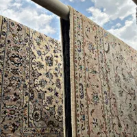 کارگر قالیشویی سالن شستشو و حمل نقل