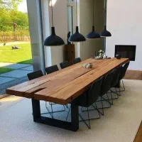 میزروستیک چوب گردو|میز و صندلی غذاخوری|پاکدشت, پاکدشت (مامازند)|دیوار