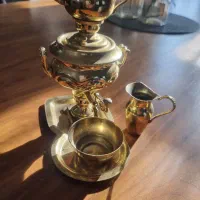 سماور برنجی مینیاتوری