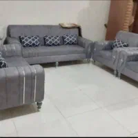 مبل راحتی کم جا و خوش فرم|مبلمان خانگی و میز عسلی|زرندیه, |دیوار