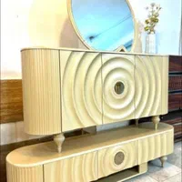 آینه کنسول با میز تلویزیون مدل کهکشانی|بوفه، ویترین، کنسول|اردبیل, |دیوار