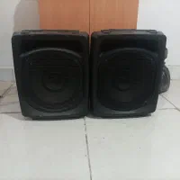 فروش آمپلی فایر و دوعدد باند و میکروفون|سیستم صوتی خانگی|کرج, حیدرآباد|دیوار