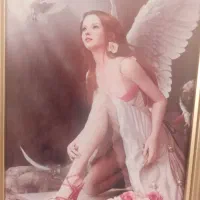 تابلو فرش فرشته