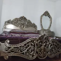 سرویس کامل تخت چوبی اصل و تخت MDFکودک