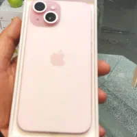 آیفون 15 رنگ صورتی پارت نامبر ch پک اصلی