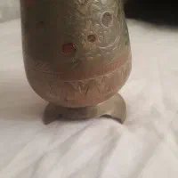 گلدان برنزی طرح گل رز قدینی