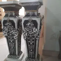 دوعدد پایه گل