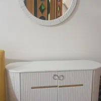 میز کنسول و آینه جاکفشی و میز تلویزیون و بوفه