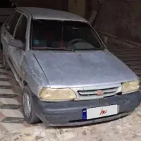 پراید مدل ۸۸ نقره ای