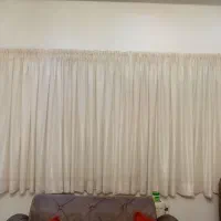 پرده کتان شاین دار سالم|پرده، رانر، رومیزی|پردیس, فاز ۳|دیوار