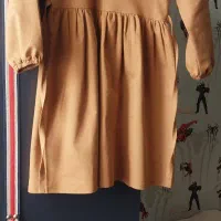 پیراهن کتان دخترونه|کفش و لباس بچه|سمنان, |دیوار