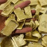 طلای ذوب شده
