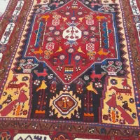 فرش دستبافت عتیقه|فرش|الشتر, |دیوار