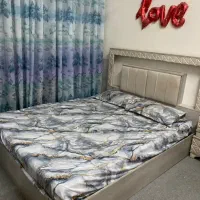 تخت دو نفره با سرویس و تشک