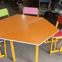 میز و نیمکت مدارس و مهد کودک|صندلی و نیمکت|قلعه نو, |دیوار