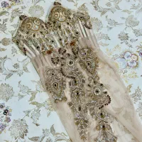 لباس مجلسی جواهر دوزی|لباس|گرمه, |دیوار