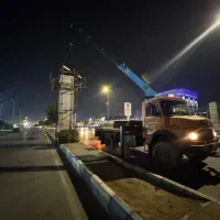 جرثقیل کفی دار پنج تن