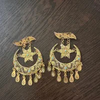 گوشوار شیک ولوکس.و یک جفت سرزلفی زیبا|جواهرات|یاسوج, |دیوار