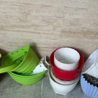 گلدان پلاستیکی