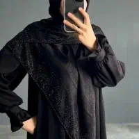 روسری وشال مشکی محرمی بهترین کیفیت