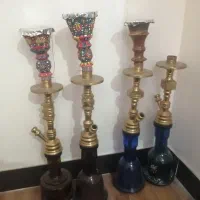 قلیان برنجه اصل مهر دار