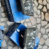 چراغ جلوسمند با چراغهای روی سپر