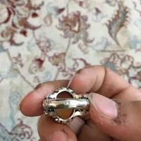 انگشتر نقره|جواهرات|مبارکه, |دیوار