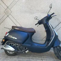 کاوان ۱۵۰ طرح وسپا سورمه‌ای مات