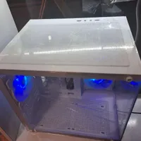 قاب کیس آکواریومی گیمینگ سفید همراه RGB|قطعات و لوازم جانبی رایانه|نیشابور, هفده شهریور|دیوار