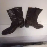 نیم بوت تمام چرم اصل ایتالیا