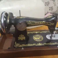 چرخ خیاطی زنیت قدیمی شیر نشان اصل ژاپن سالم