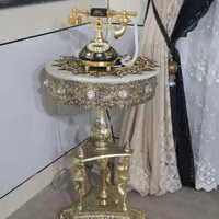 میز تلفن  برنز