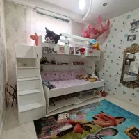 تخت دو طبقه +میز تحریر