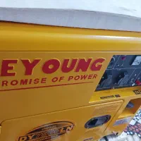 ژنراتور برق دیزلی  سوپر سایلنت دائم کار وارداتی