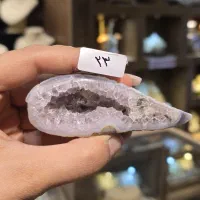 راف توپی عقیق کوارتز-امیتیست