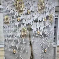 پرده زبرا انواع مدل (آشپزخانه و اتاق خواب)|پرده، رانر، رومیزی|یزد, |دیوار