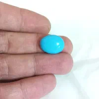 مغز سنگ فیروزه نیشابور آبی و پاک و بدونه رگه