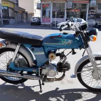 فروش موتور یاماها100سینا آبی خوش رنگ مدل 82 کلاسیک