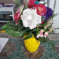 گل های مصنوعی  با گلدان|گل مصنوعی|ارومیه, |دیوار