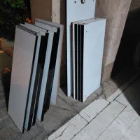 تعدادی چوب و کمد ام دی اف روکشدار