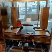 فر ساندویچی دونر کباب و پیتزا چتری قیفی و میز کار