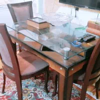 2 عدد میزغذاخوری 4نفره