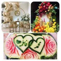 آموزش میوه آرایی و بادکنک آرایی
