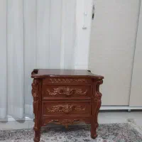 تخت خواب و میز آرایش|تخت و سرویس خواب|ری, شهرری|دیوار