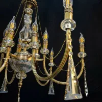 لوسترکریستالی برنج جدید/لوسترنئوکلاسیک/لوسترشیپوری