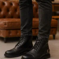 نیم بوت مردانه با کیفیت تضمینی|کیف، کفش، کمربند|رشت, منظریه|دیوار