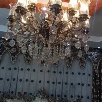 لوستر برنج ۱۶شعله|لوستر و چراغ آویز|اسلام‌شهر, شهرک احمدیه|دیوار