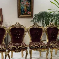 مبلمان استیل ۱۱ نفره چوب راش سلطنتی|مبلمان خانگی و میز عسلی|تهران, امیرآباد|دیوار